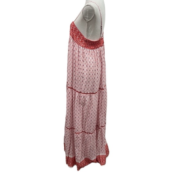 NWOT Three Bird Nest Solange Red Maxi Dress - Picture 6 of 16